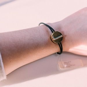 NWT Henri Bendel Letter "J" Bracelet/HairTie